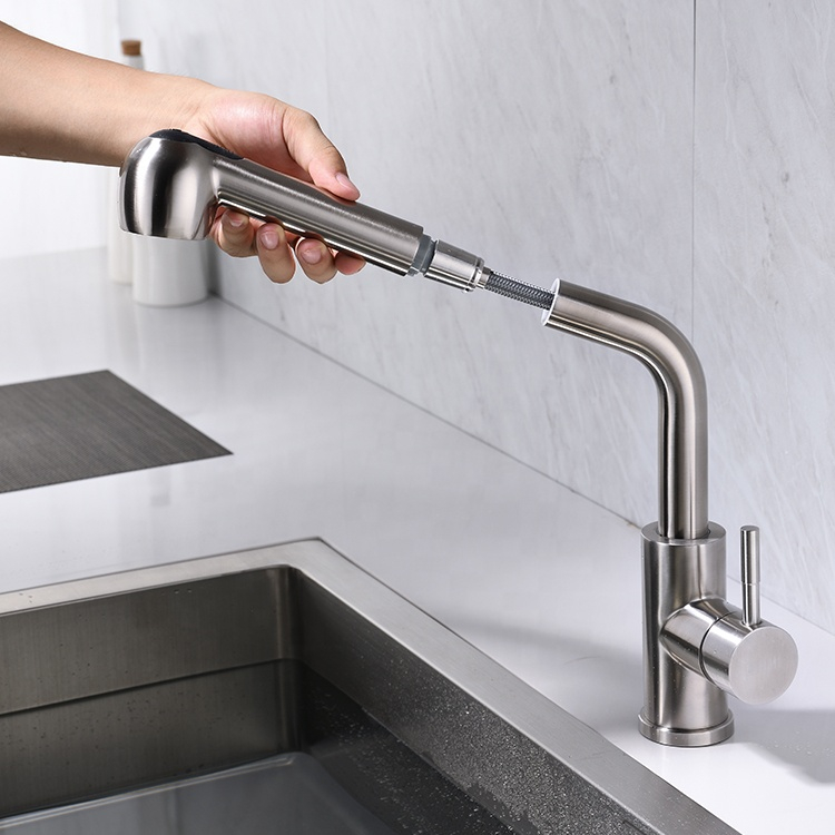 Kitchen Faucet Cold and Hot Water Tap Single Handle Kitchen Faucets Swivel Spout Kitchen Water Sink Mixer Tap Faucets