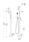 Factory Price Copper Free Standing Mixer Tap Faucet Hot for Bathtub