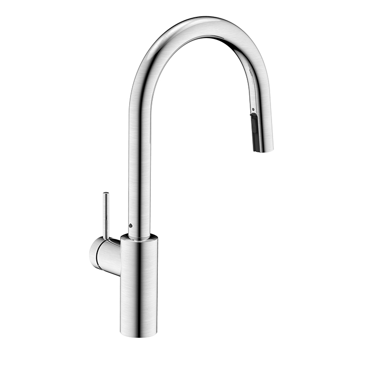 Commercial Kitchen Faucet Mixer Stainless Steel Hot And Cold Pull Down Kitchen Sink Faucet