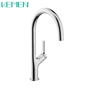 Factory Direct Single Lever Brushed Stainless Steel 304 Faucet Tap Kitchen Faucet Hot And Cold Mixer Kitchen Tap