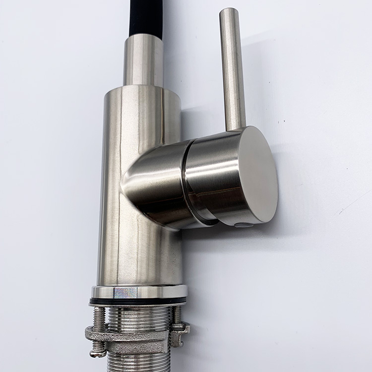 High Quality Kitchen Faucet 304 Stainless Steel Hot And Cold Water Faucet For Kitchen