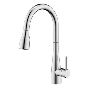 Single Handle Single Hole Brushed Pull Down Kitchen Faucet 304 Stainless Steel Kitchen Faucet For Sink