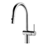 Luxury Stainless Steel Faucets Brushed Pull Down Kitchen Faucet Hot Cold Water Kitchen Sink Mixer