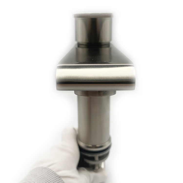 SUS 304 Faucet Stainless Steel Bathroom Brushed Basin Faucet Single Handle Hot And Cold Water Taps