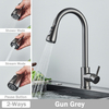304 Stainless Steel Kitchen Mixer Faucet, Kitchen Sink Faucet, Telescopic Pull Faucet with Pull-down Sprayer