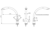 Three Function Kitchen Faucet Mixer DF-03501