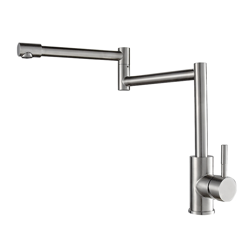  Stainless Steel Kitchen Faucet LS04