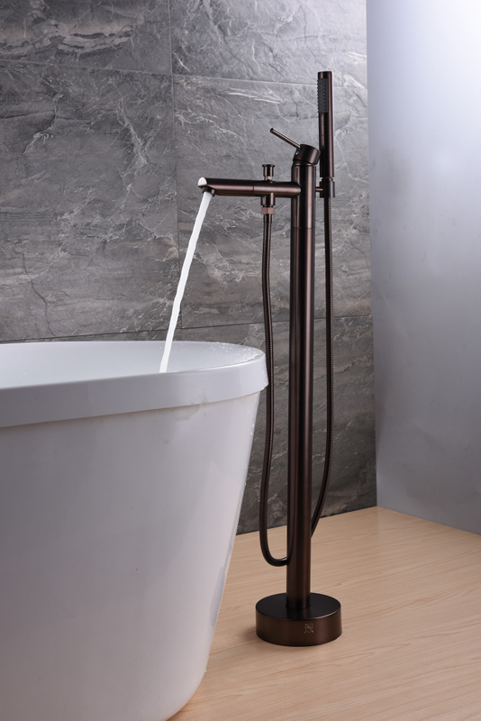 Pure Design Brass Freestanding Bathtub Filler Faucet Shower DF-02027