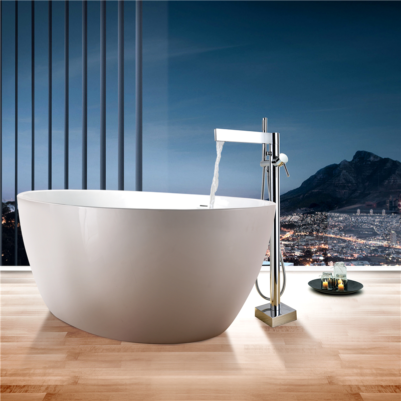 New Collection Floor Mounted Bathtub Faucet DF-02043-3