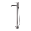 New Arrival Freestanding Bathtub Faucet with Button Diverter DF-02049