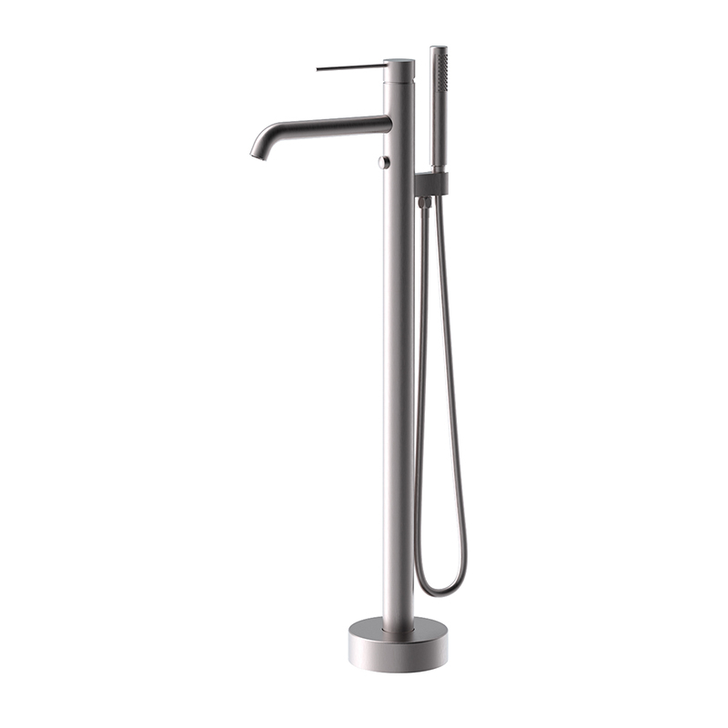 New Arrival Freestanding Bathtub Faucet with Button Diverter DF-02049