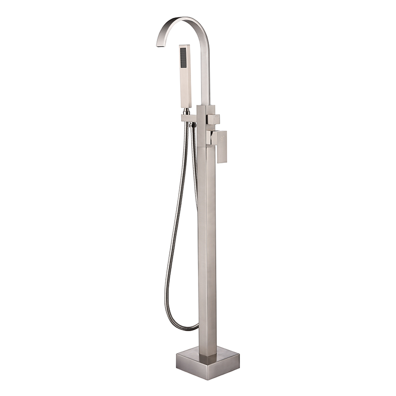 Square ORB Color Floorstanding Bath Filler Faucet Mixer DF-02018