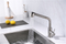 Pull Type Cold and Hot Faucet Wash Basin Copper Rotating Sink Faucet Household Telescopic Kitchen Tap