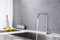 Sus 304 Single Lever Hot And Cold Mixer Tap Sink Kitchen Faucet Torneira Inox