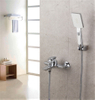 Single Lever Shower Mixer Set Bath Taps Wall Mounterd Bathub Faucet American Style Single Handle Shower Faucet