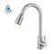 Single handle pulldown sprayer kitchen faucet stainless steel pullout kitchen basin faucet with single level handle