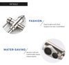 3 Way Kitchen Faucet Water Filter Mixer Stainless Steel Compartment Sink With 1 Adapter Deck Mounted Three Purifier Faucets