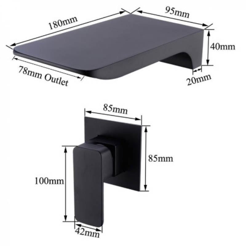 Factory supply bathroom sink split basin faucet for sale price