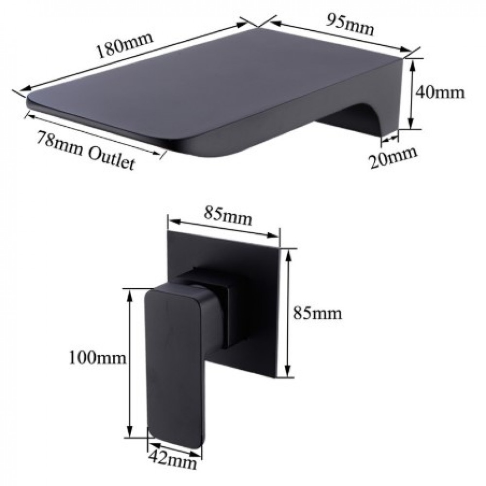Factory supply bathroom sink split basin faucet for sale price