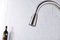 304 stainless steel single lever pull-out kitchen gooseneck sink faucet grifos de cocina agua caliente mezclador