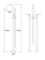 New style new dual handle bronze color mixer bathtub faucet with good quality