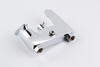 Italian Chrome Square Brass Bathroom Rain Shower System Shower Faucet Mixer Sets