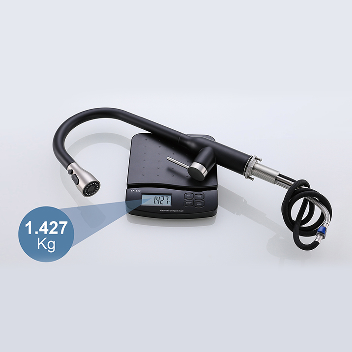 Wholesale Contemporary Faucet Pull Down Kitchen Sink Faucet 304 Stainless Steel Single Lever Kitchen Taps