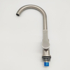 304 Stainless Steel Contemporary Style Single Cold Water Tap Kitchen Sink Faucet