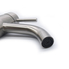 Hot And Cold Water Tap Bathroom Stainless Steel 304 Basin Faucet Brushed Finished Basin Tap