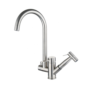  Stainless Steel Kitchen Faucet LS03