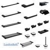 High Quality Bathroom Accessories Set Towel Rack Rod 69Series