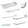 Bathroom Accessories Set Matt Black Stainless Steel Bath Towel Bar Towel Rack 24Series