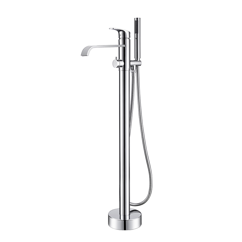 High Big Flow Rate Free Standing Bath Tub Filler Faucet DF-02042