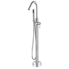 Brass Modern Floorstanding Bathtub Faucet Bath Tub Filler DF-02017-2V