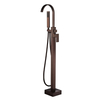 Square ORB Color Floorstanding Bath Filler Faucet Mixer DF-02018