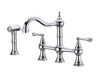 Brass Traditional Bridge Kitchen Faucet Mixer 1301027