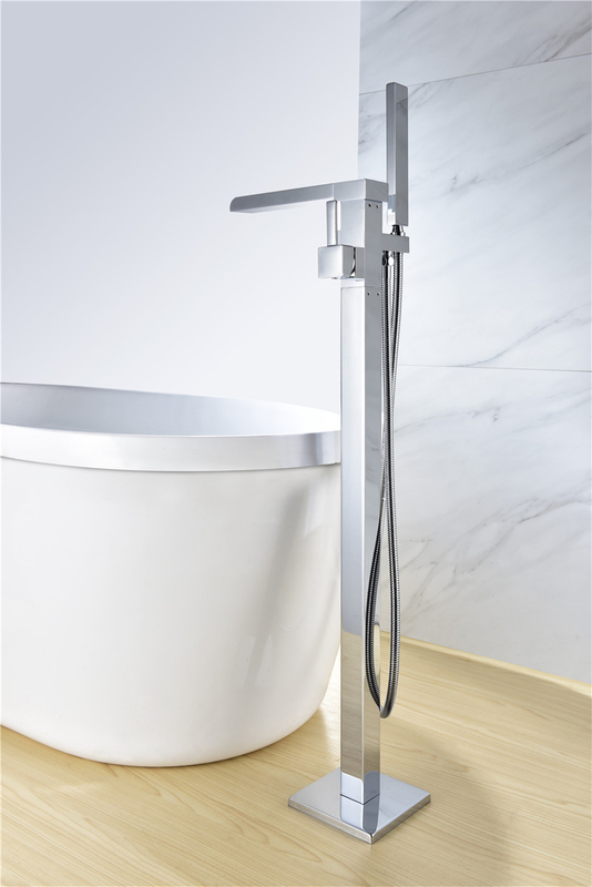 cUPC Freestanding Bath Faucet Brass Body Bathtub Shower Water Faucets with Handheld Sprayer