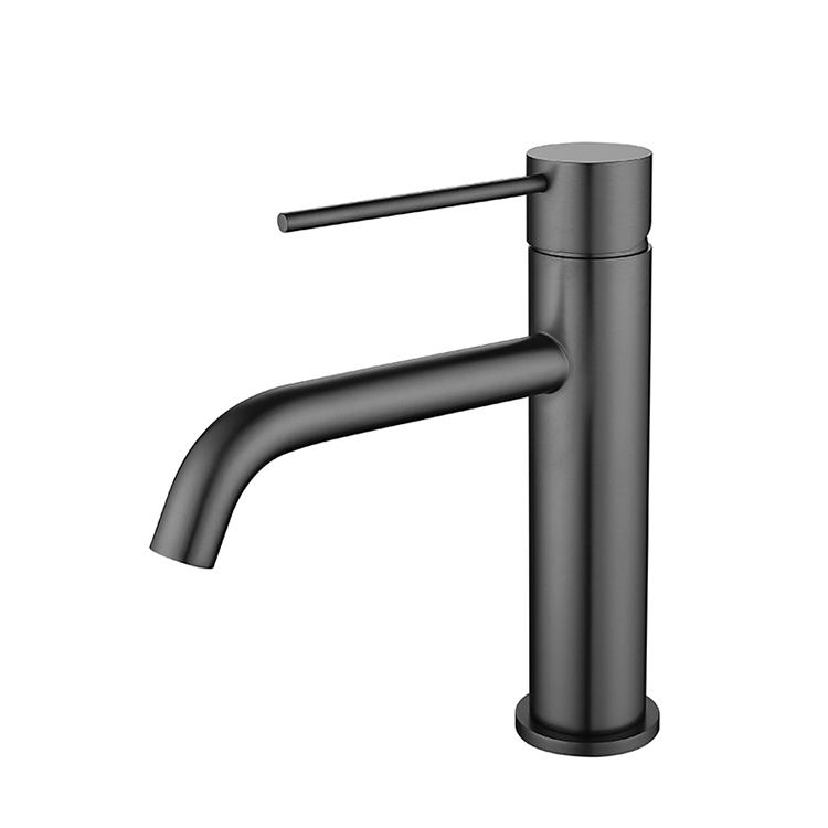 Modern Deck Mount Single Handle Wash Hand Brass Basin Taps Italian