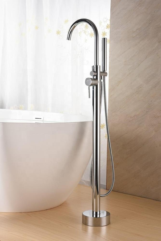 Free Shipping Stand Mixers Bathtub Water Fall Faucets Alone Bathtubtub Handles Brass Tub And Shower Valve Facuet