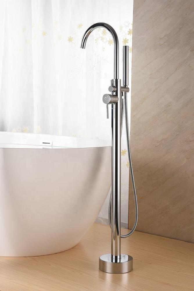 Free Shipping Stand Mixers Bathtub Water Fall Faucets Alone Bathtubtub Handles Brass Tub And Shower Valve Facuet