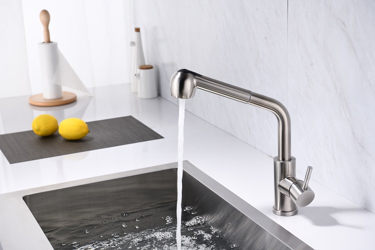 New design pull down kichen sink mixer tap faucet pull out miscelatore cucina, faucet cold and hot water for kitchen sink