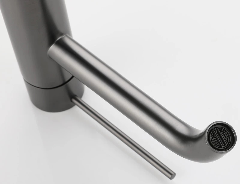 China Wholesale Factory Bathroom Wash Mixer Tap Mixed Hot Cold Water 5 Color Brass Modern Gun Grey Basin Faucet