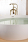 Bathroom accessories royal antique round handle bath faucet brass bathtub faucet with handheld shower head
