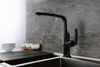 Modern Black&White Solid Brass Single Handle Bathroom Sink Vessel Faucet Basin Mixer Tap