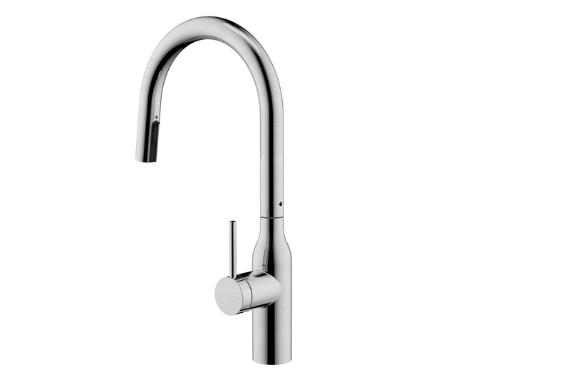 Professional Outlet 304 Stainless Steel Kitchen Faucets Hot And Cold Water Kitchen Faucet With Pull Down Sprayer