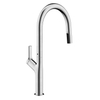 Easy Installation Kitchen Sink Faucet 304 Stainless Steel Kitchen Faucet with Pull Down Sprayer
