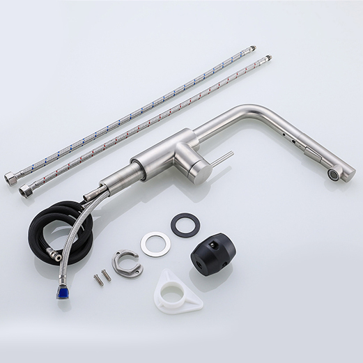 Unique High Quality Kitchen Faucet Hot And Cold Water 304 Kitchen Faucets with Pull Out Sprayer