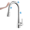 Customized 304 Stainless Steel Smart Sensor Touch Sensor Kitchen Mixer Faucet