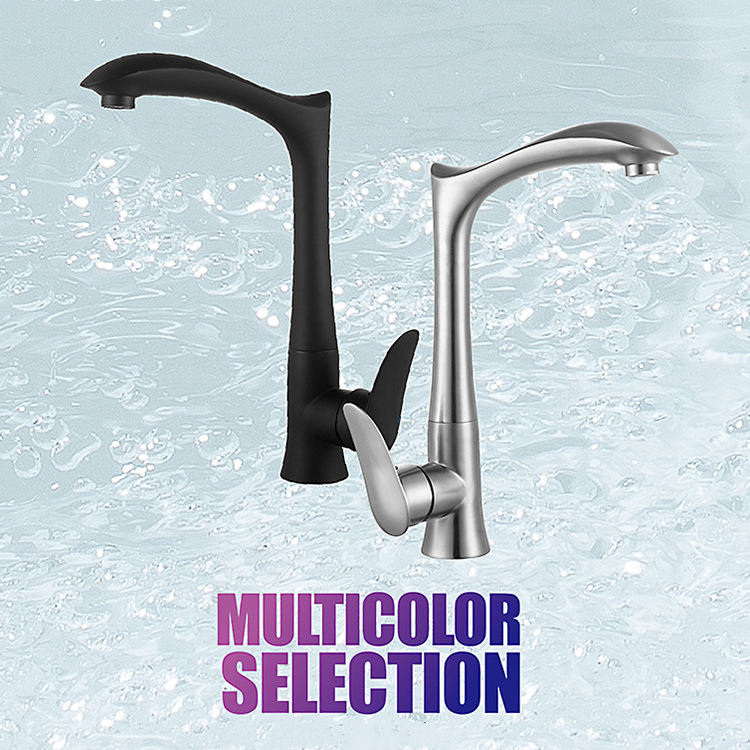 New Design China Factory Directly Supply Deck Mounted Kitchen Faucet Mixer Tap For Sink