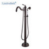  New Design Deck Mounted Brass Deck-Mount Roman Bathtub Faucet
